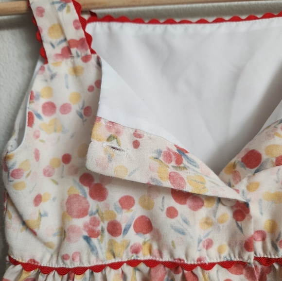 Girl's Vintage Style Dress Size 7 Sun Dress - Picture 9 of 10